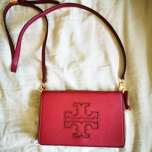 Tory Burch Harper flat crossbody wallet